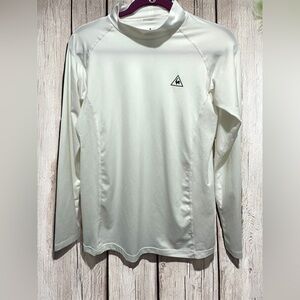 Le Coq Sportif Long Sleeve Shirt Golf Collection Size Large